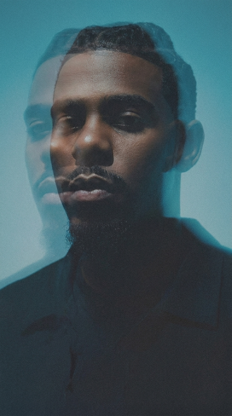 Portrait of Royale Muldrew, operator camera feed
